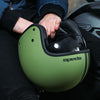 Spada Ace Command Matt Green Motorcycle Helmet