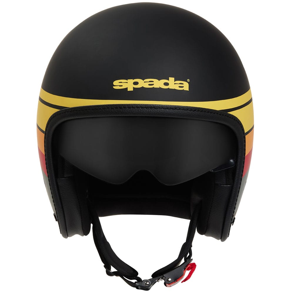 SPADA ACE RANGER MOTORCYCLE HELMET MATT BLACK