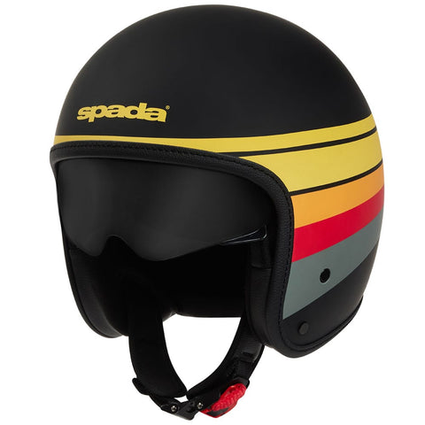 SPADA ACE RANGER MOTORCYCLE HELMET MATT BLACK