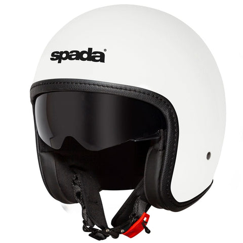 Spada Ace Pearl White Motorcycle Helmet
