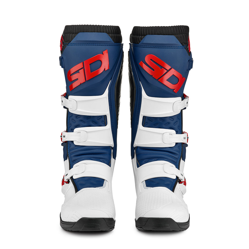 Sidi X-Power SC CE Motocross MX Boots White/Navy/Red enduro