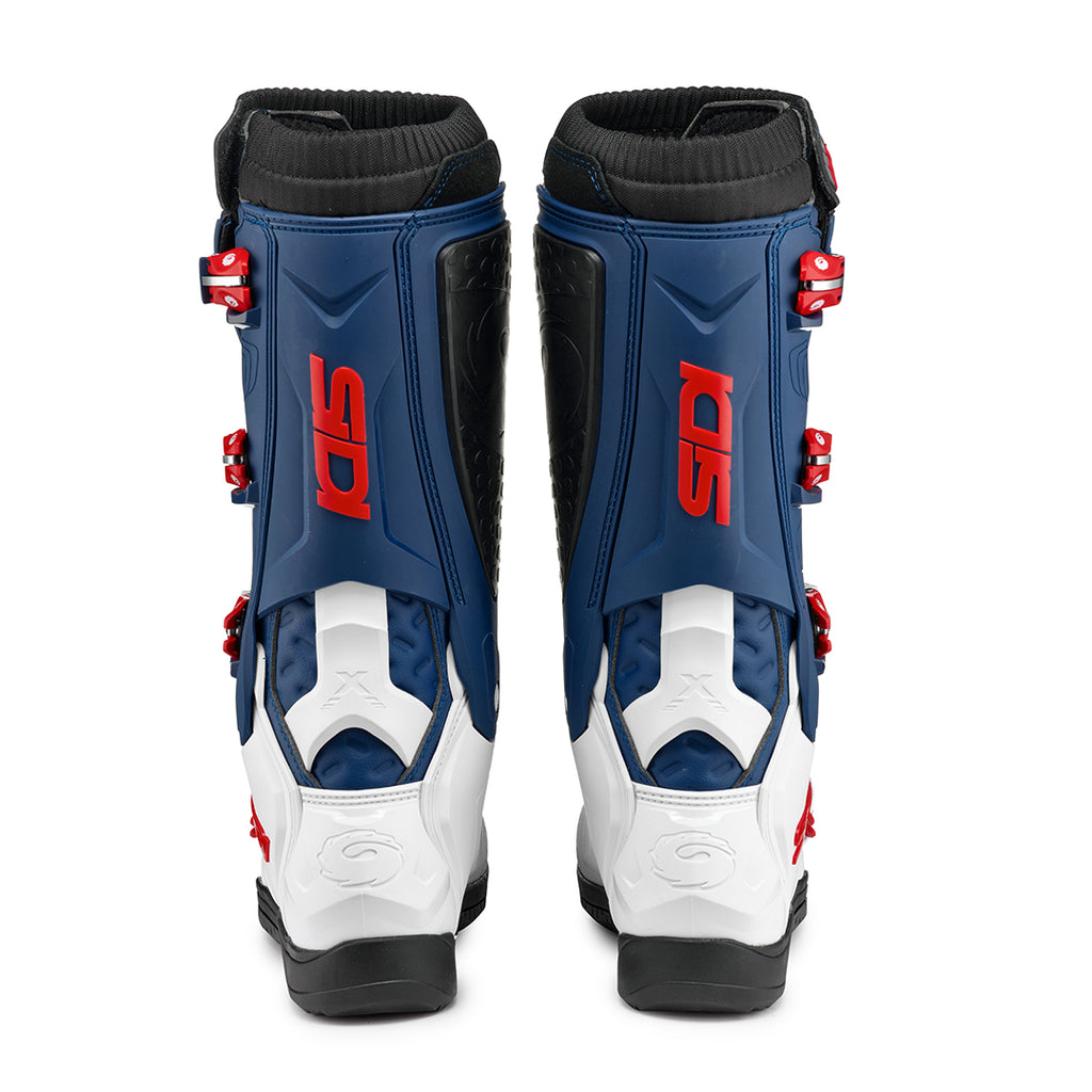 Sidi X-Power SC CE Motocross MX Boots White/Navy/Red enduro