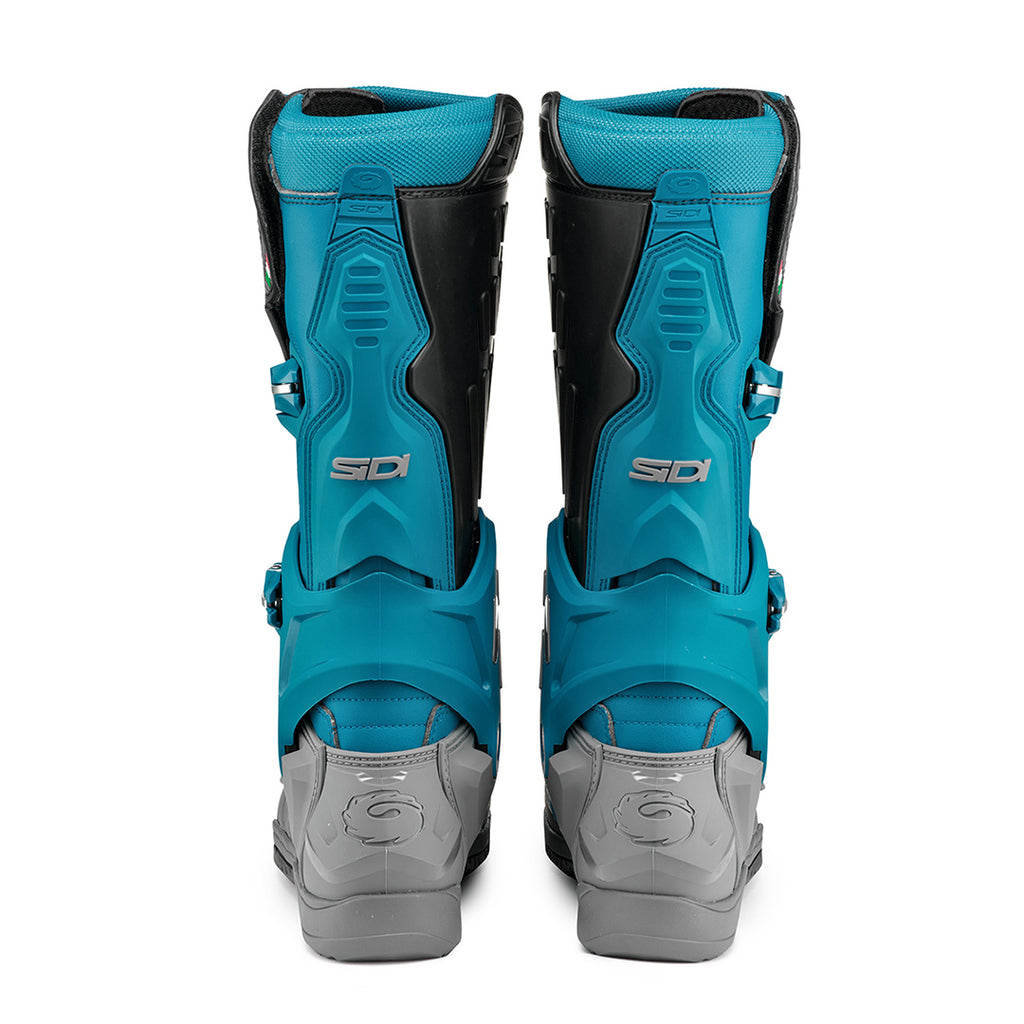 Sidi Crossair Motocross Boots MX Grey/Petrol CE Enduro