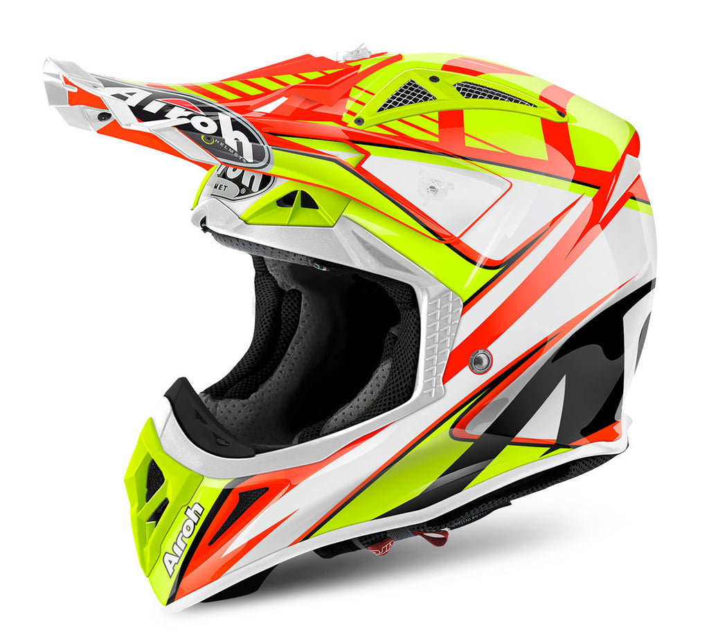 Airoh Aviator 2.2 Motorcycle Hetlmet - Double Orange