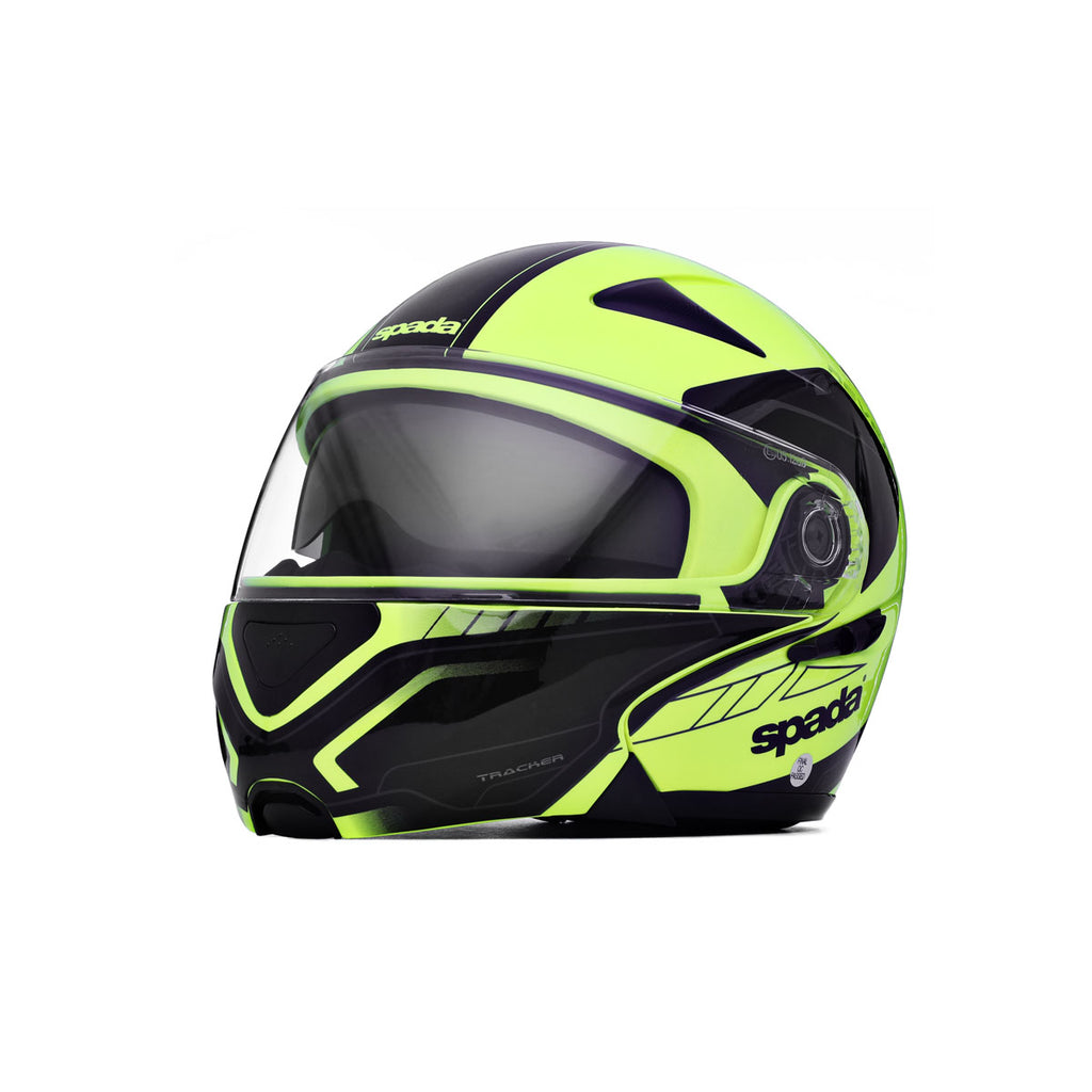 Spada Reveal Tracker Black/Fluo Helmet