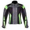 Spada Textile Jacket Air Pro Seasons Grey/Black/Fluo