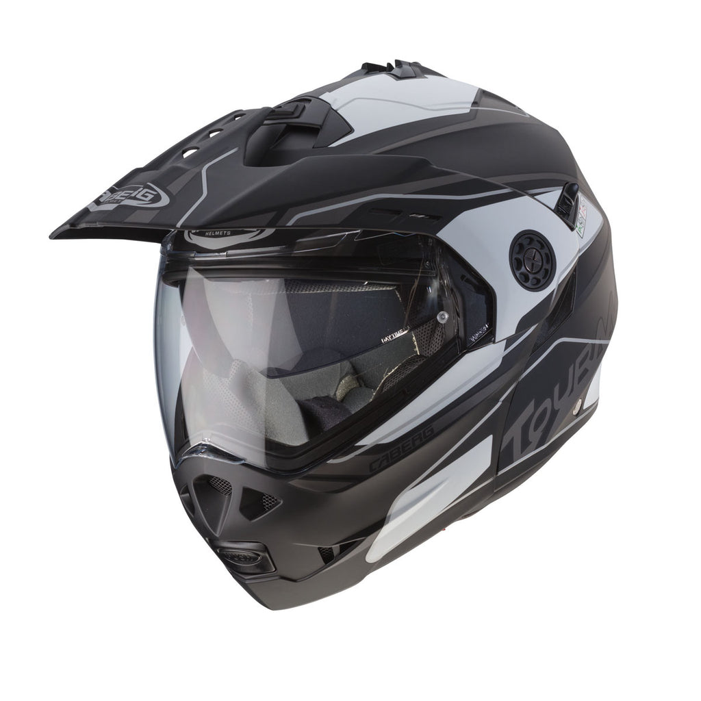 Caberg Tourmax Marathon Matt Black/White/Anthracite Helmet