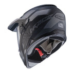 Caberg X-Trace Spark Matt Black/Anthracite/Silver Helmet