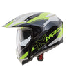 Caberg X-Trace Spark Motorcycle Helmet - Matt Blk/Anth/Yell Flo