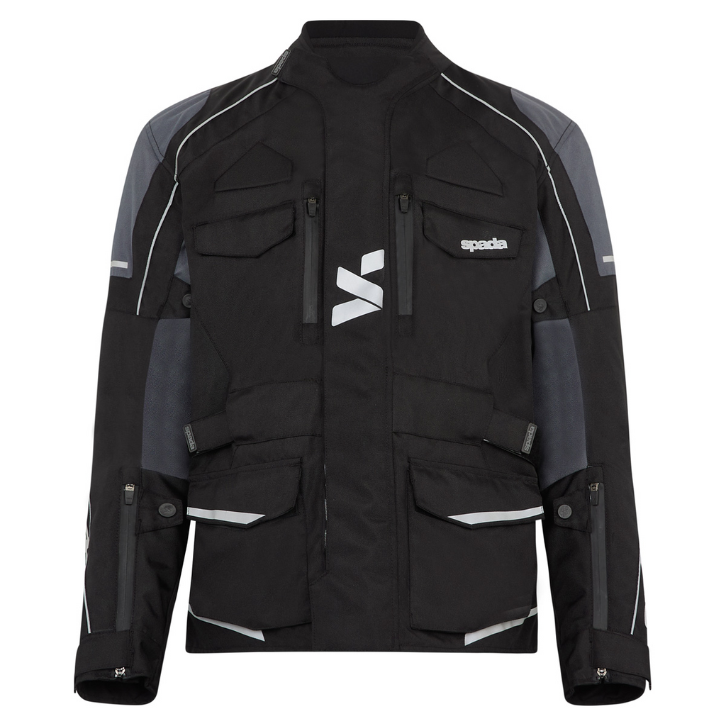 Spada City Nav Ladies Motorcycle Jacket CE AA Black