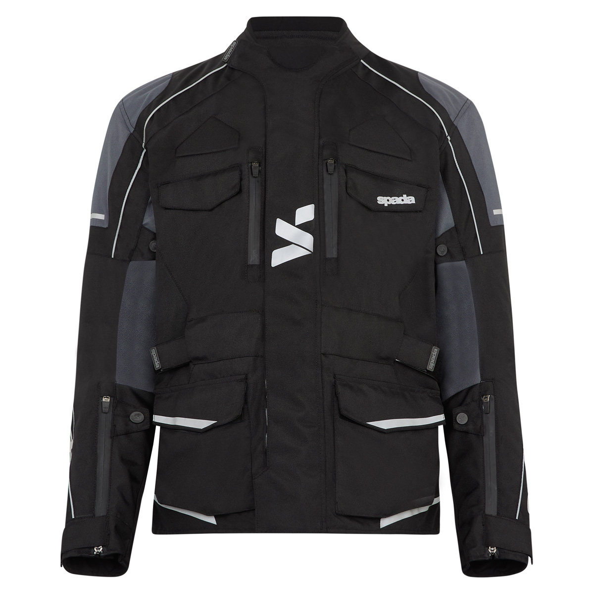 Spada City Nav Ladies Motorcycle Jacket CE AA Black