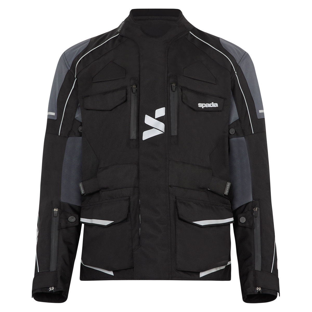 Spada City Nav Ladies Motorcycle Jacket CE AA Black