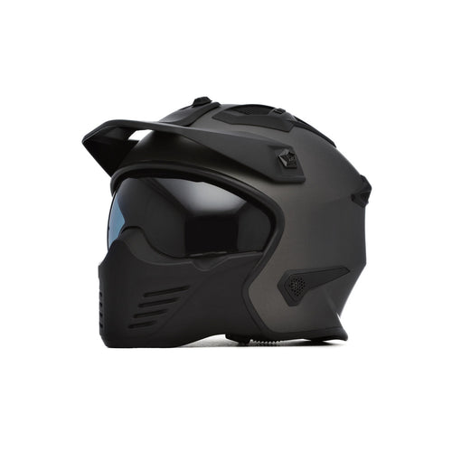 Spada Storm Motorcycle Helmet - Titanium - XS
