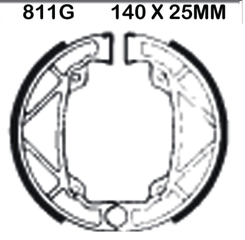 EBC Brake Shoes 811G-SPECIAL ORDER