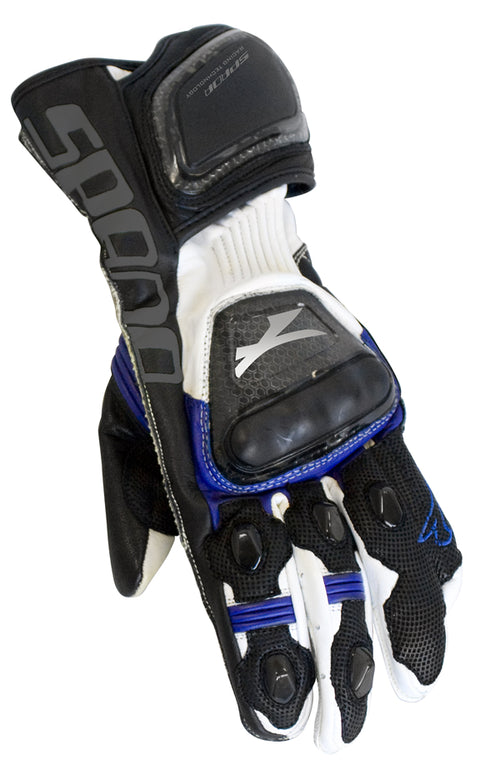 Spada Leather Gloves Elite Blue