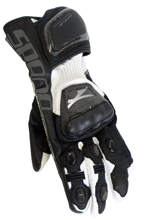 Spada Leather Gloves Elite White