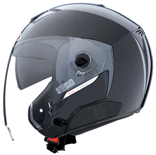 Caberg Jet Sintesi Motorcycle Helmet - Metal Black