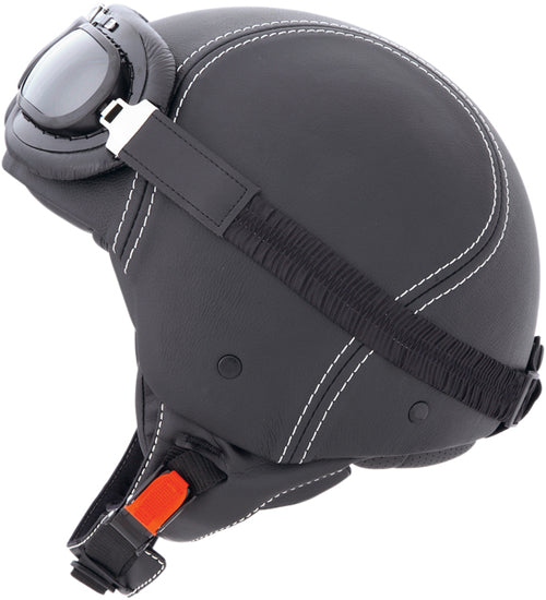 Caberg Jet Century Black Leather