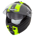 Caberg Duke 2 Legend Matt Black/Fluo Flip Up Motorcycle Helmet