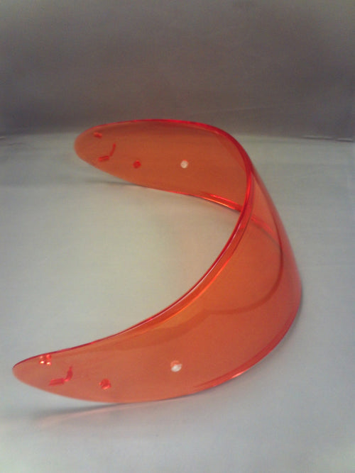 Shoei Visor CWR-1 High Def Orange-NOT LEGAL FOR ROAD USE