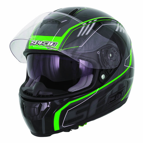 Spada Helmet SP16 Gradient Black/Green