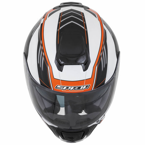 Spada SP16 Gradient White/Orange Helmet