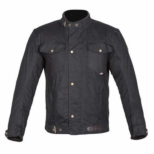 Spada Textile Jacket Union Wax Black