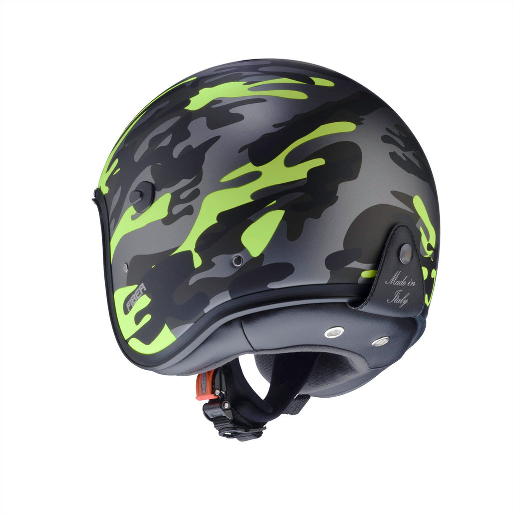 Caberg Freeride Commander Motorbike Helmet - Green Camo