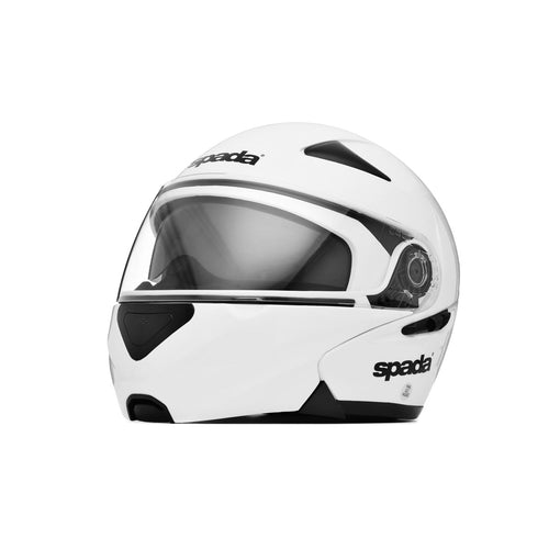 Spada Reveal Flip Up Motorcycle Helmet - White