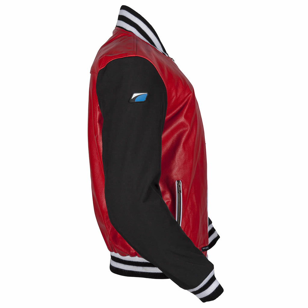 Spada Leather Jackets Campus Red/Black