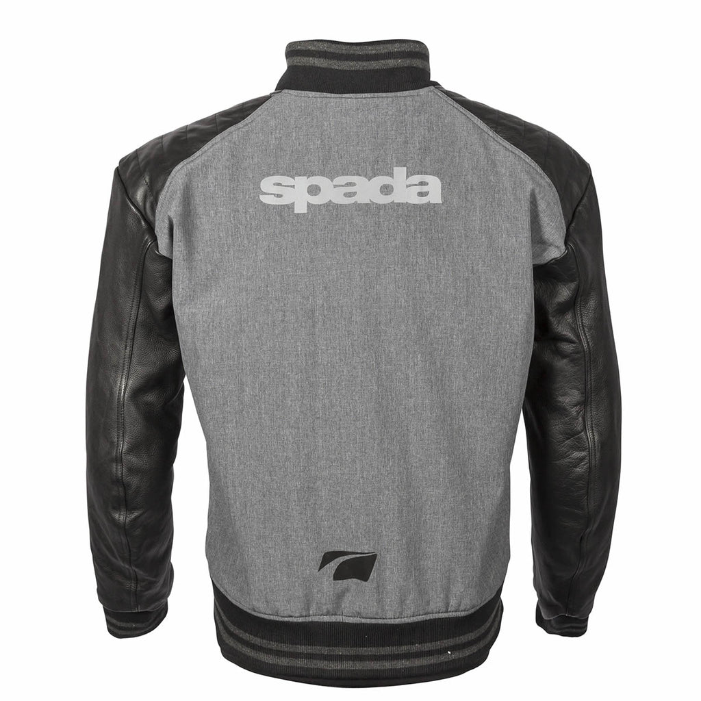 Spada Campus Yale Textile  Motorcycle Jacket  - Black/Grey