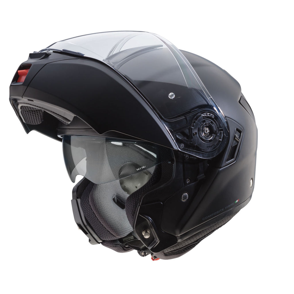 Caberg Levo Matt Black Flip Up Motorcycle Helmet