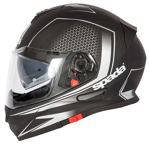 Spada RP-One Renegade Black/White/Silver Helmet