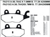 EBC Brake Pads FA215/2V