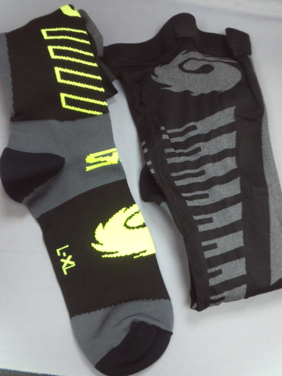 Sidi Socks Cross Extra Black/Fluo