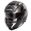 Spada Orion Motorcycle Helmet Whip Matt Black/Silver