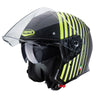 Caberg Flyon Bakari Motorcycle Helmet - Matt Blk/Yellow Special