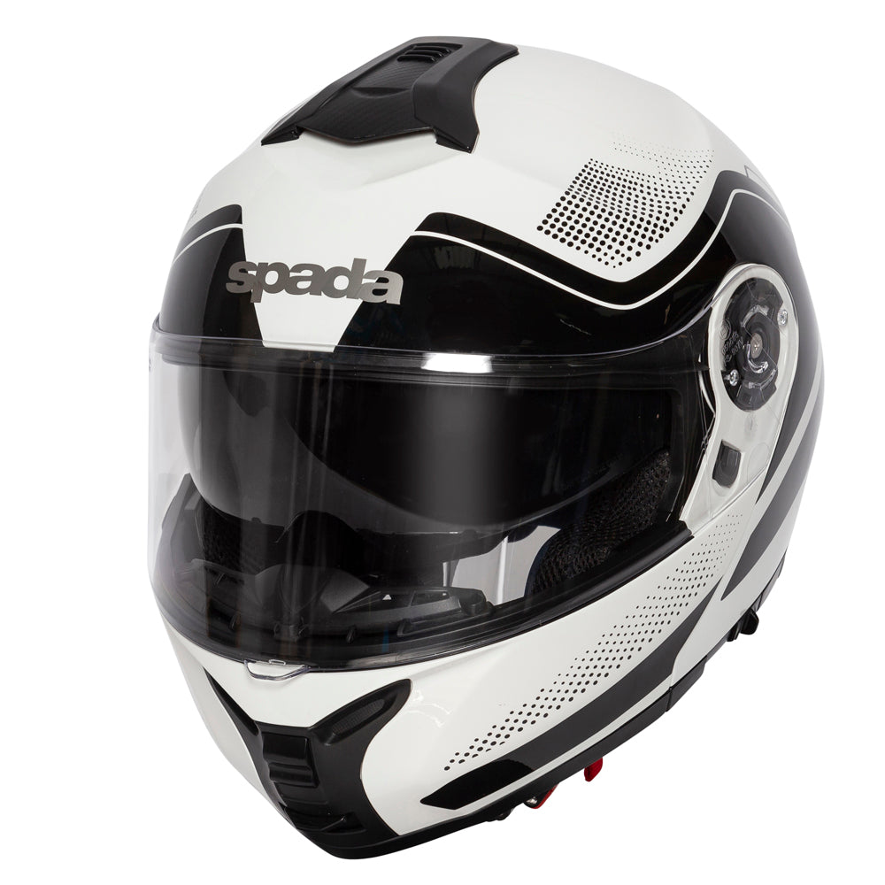 Spada Orion Motorcycle Helmet Pixel White/Black
