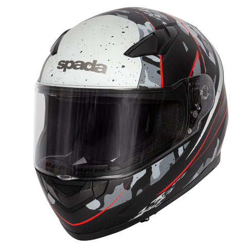 Spada Raiden Motorcycle Helmet - Camo White