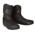 pair of black waterproof spada motorcycle boots