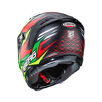 Caberg Avalon Giga Matt Black, Yellow Fluo and Red Fluo Motorbike Helmet
