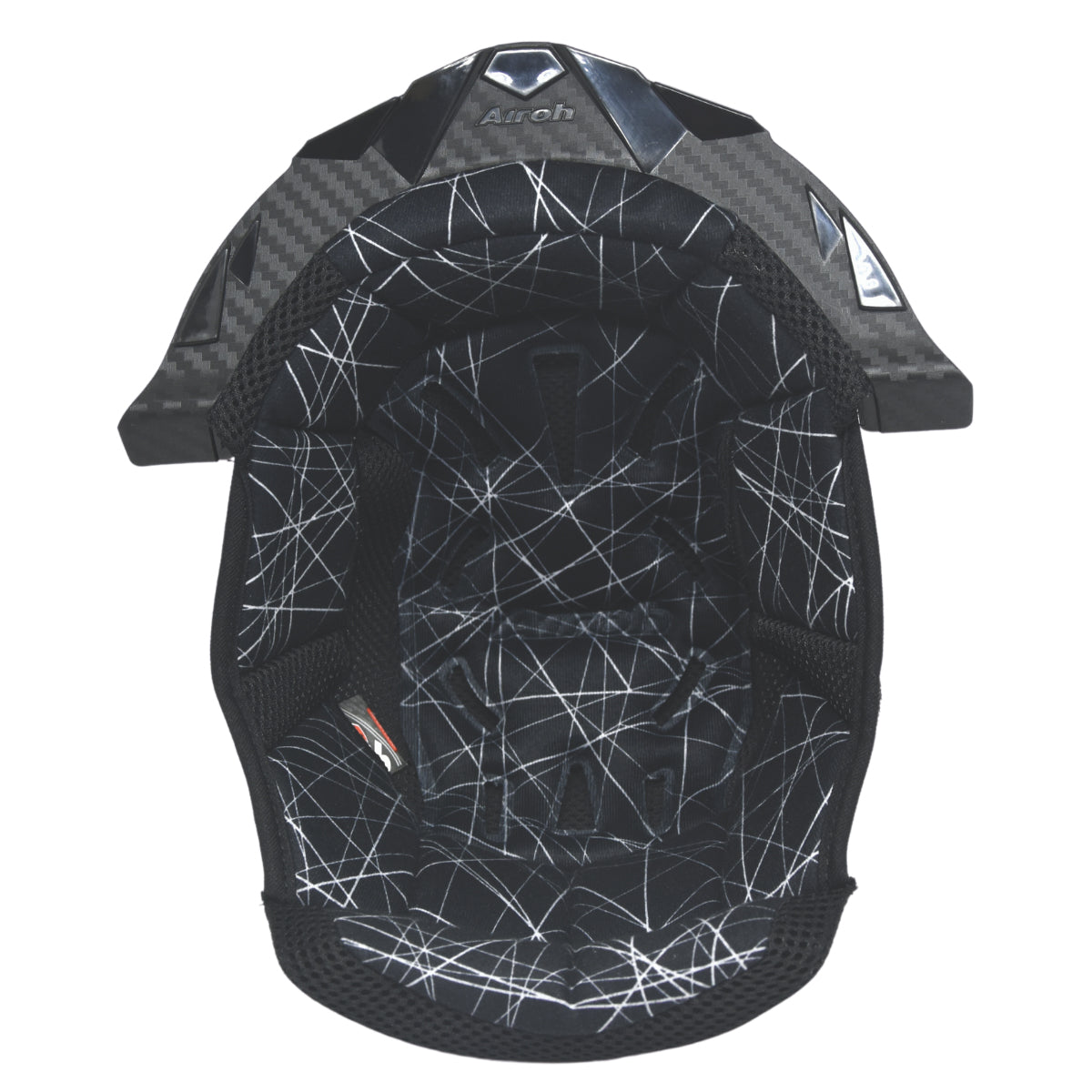 Airoh Twist 2 Centre Pads Graphic Black