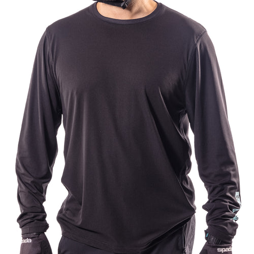 Spada MTB Trail Long Sleeve Jersey Black