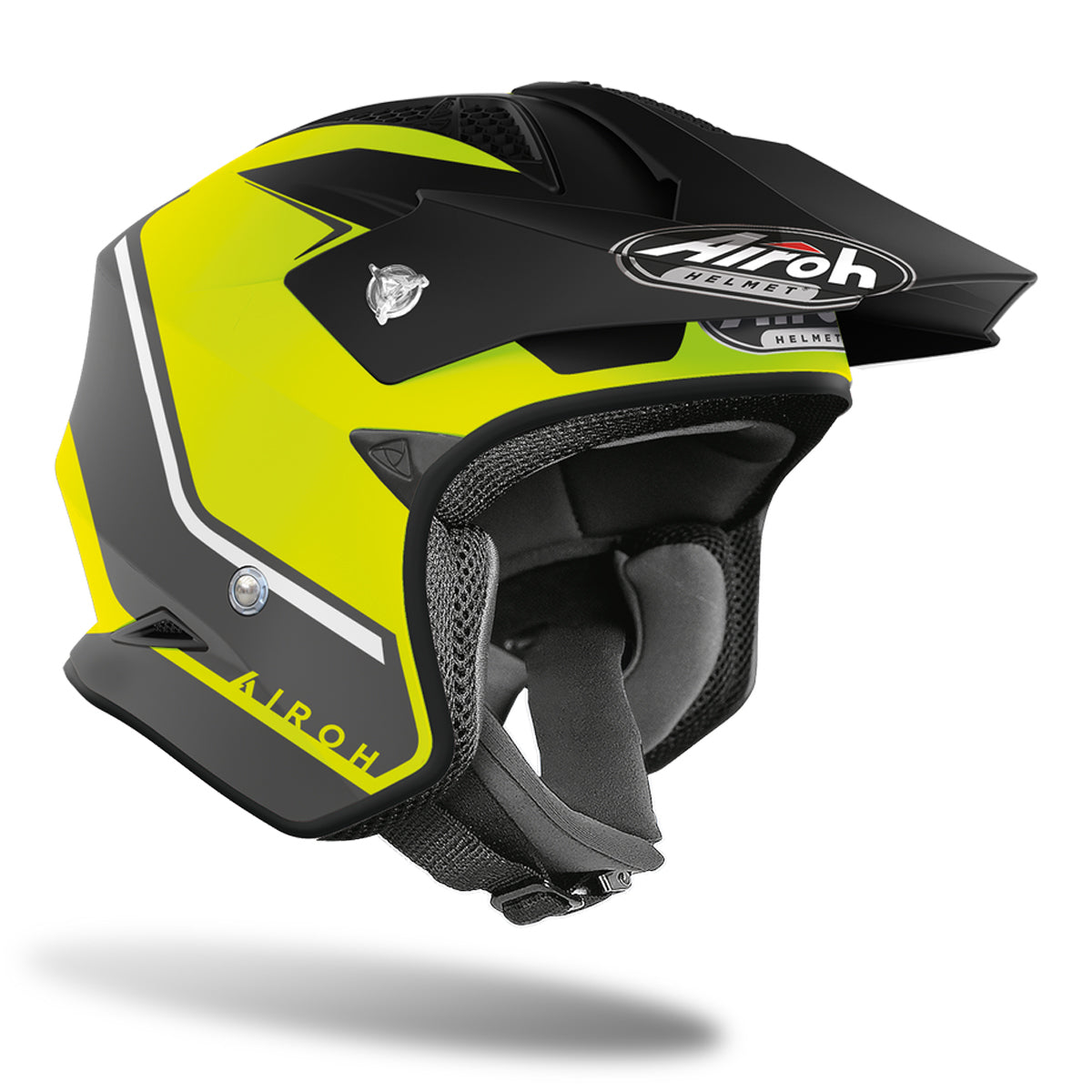 Airoh TRR S Keen Matt Yellow Helmet