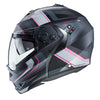 Caberg Duke II Tour Motorcycle Helmet - Matt Black/Pink/Anth/Silver