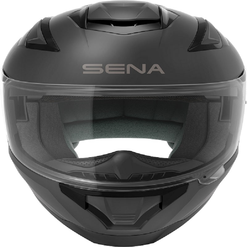 Sena Stryker Full Face Helmet With Mesh Interscom Matt Black