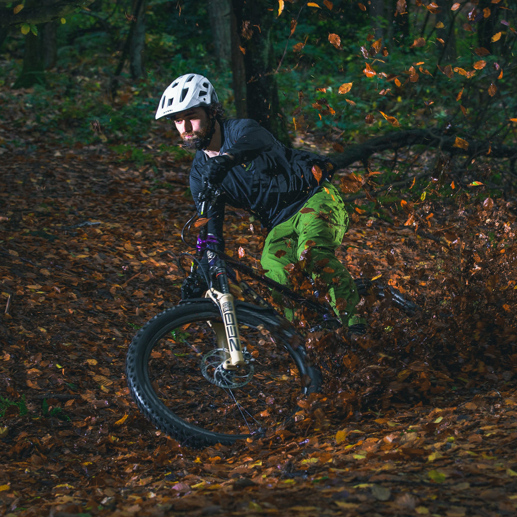 Spada Mountain Biking Topo Thermo Long Sleeve Jersey Black