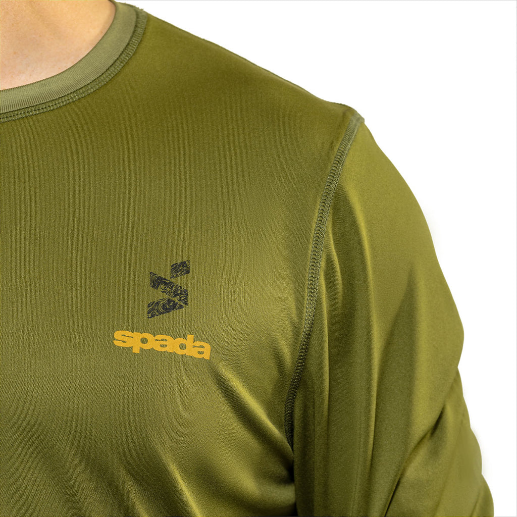 Spada MTB Topo Thermo Long Sleeve Jersey Olive