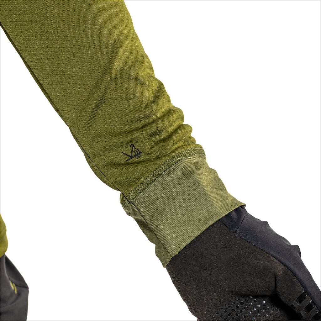 Spada MTB Topo Thermo Long Sleeve Jersey Olive