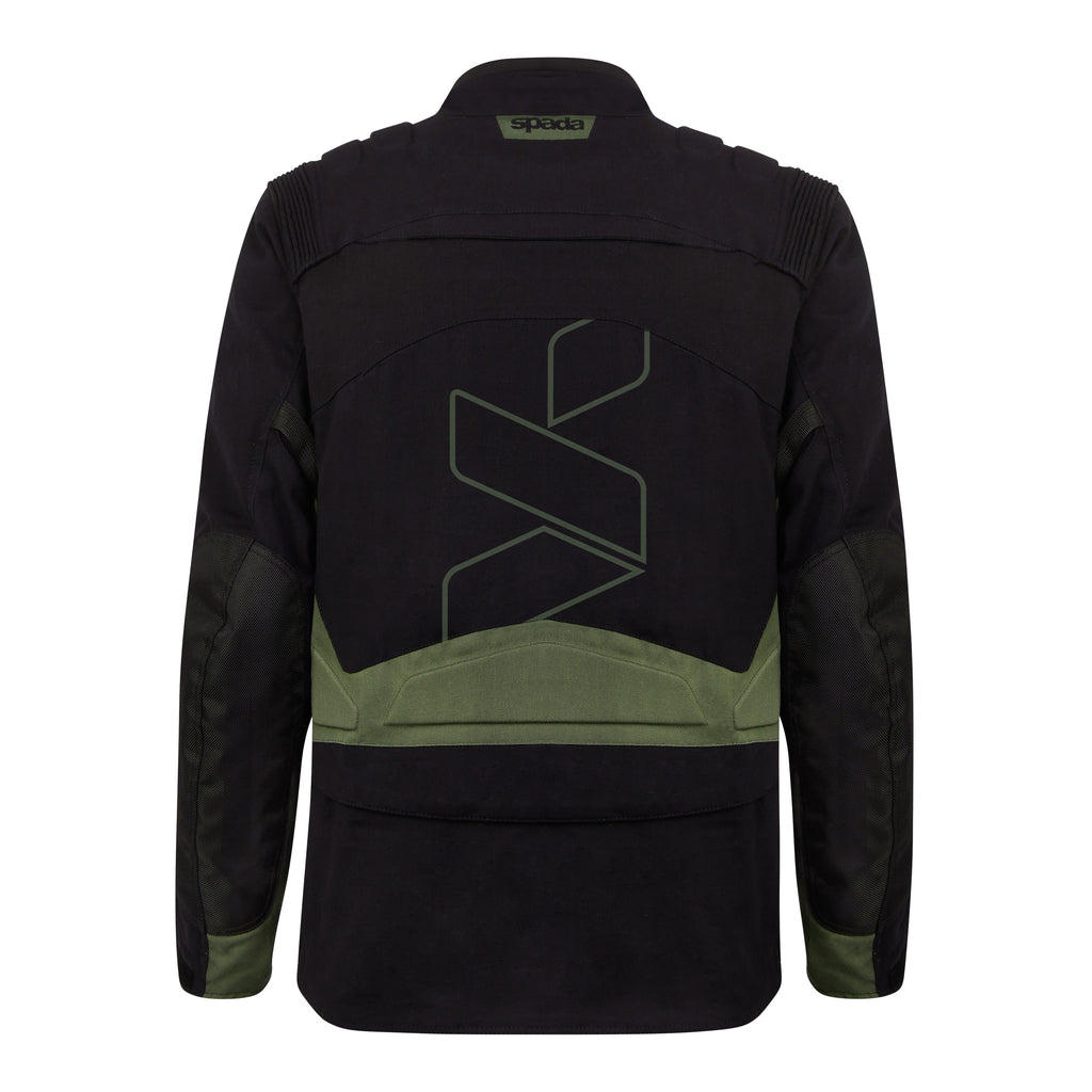 Spada Ascent V3 CE WP Motorcycle Jacket Black/Green